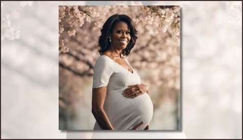 Michelle Obama Pregnancy Picture: A Glimpse Into A Journey Of Grace And Strength